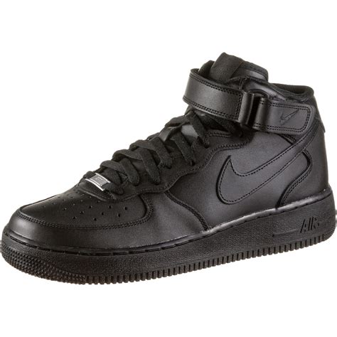 nike air force 1 hoog zwart dames|air force 1 sneakers.